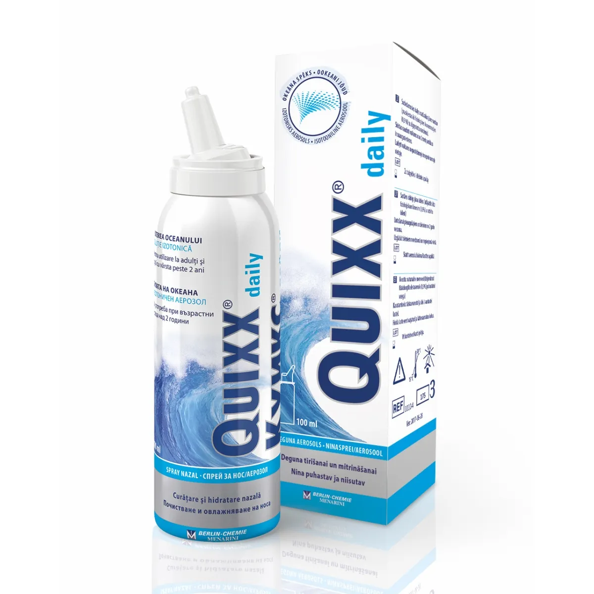 QUIXX DAILY NASAL SPRAY 100ML - Изображение товара