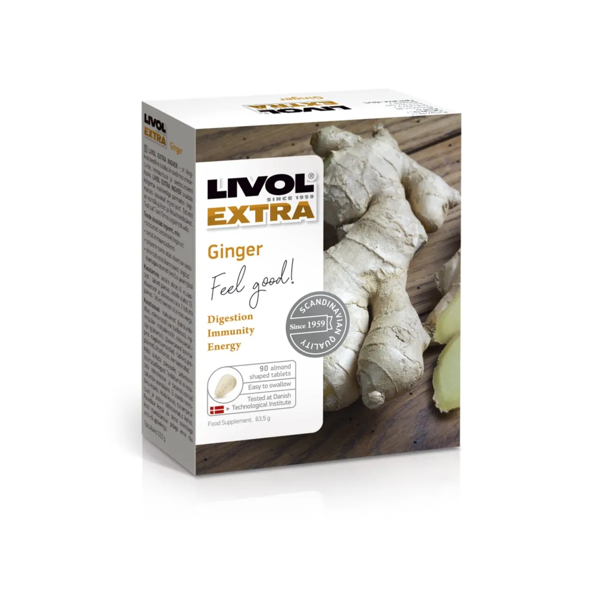 LIVOL EXTRA INGVER TBL N90 - Изображение товара
