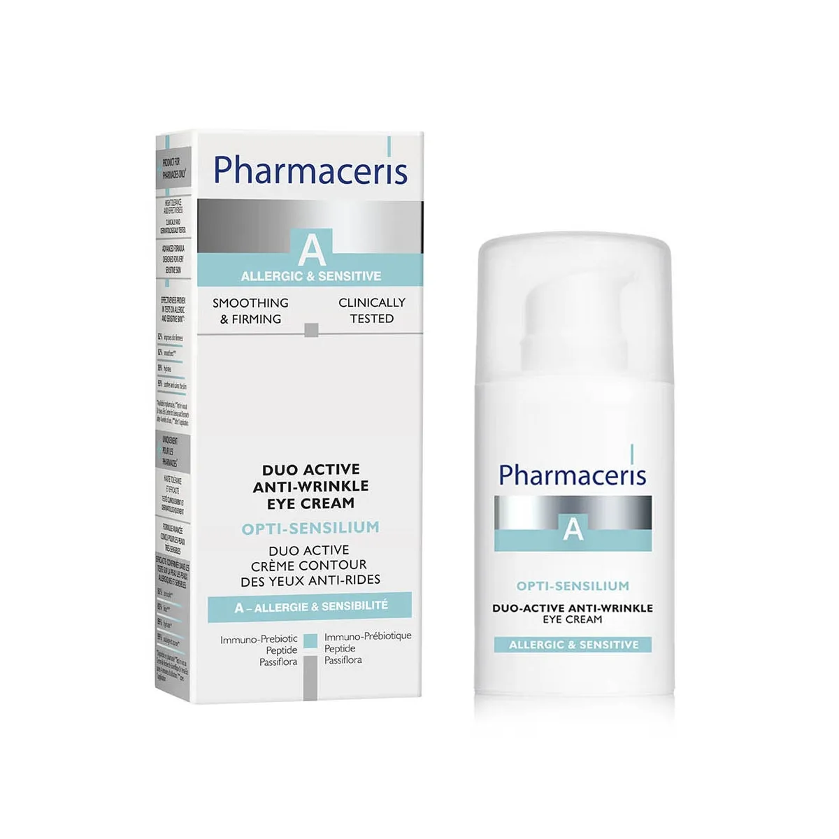 PHARMACERIS A OPTI-SENSILIUM DUO-ACTIV SILMAKREEM SPF10 15ML - Изображение товара
