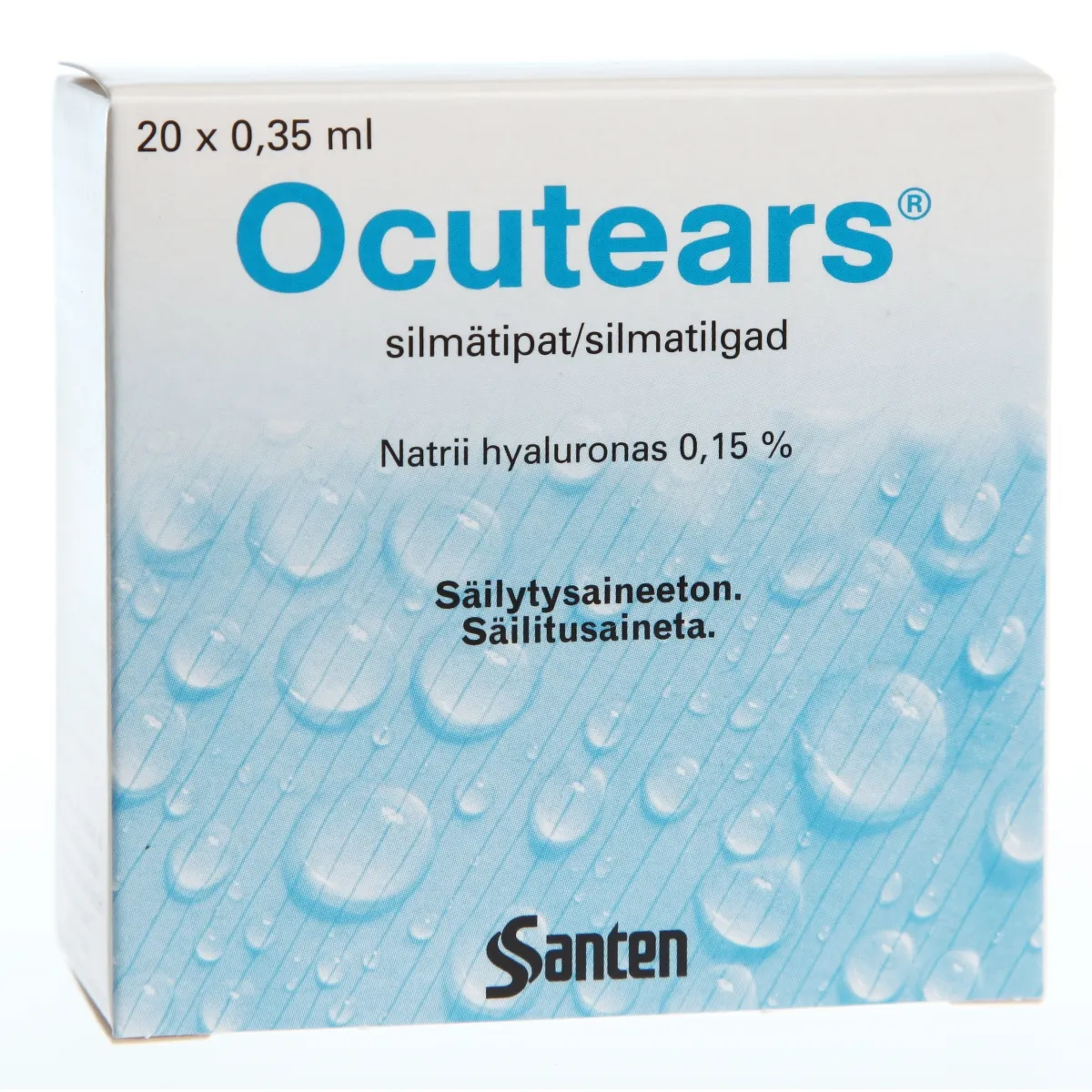 OCUTEARS SILMATILGAD 0,35ML N20 - Изображение товара