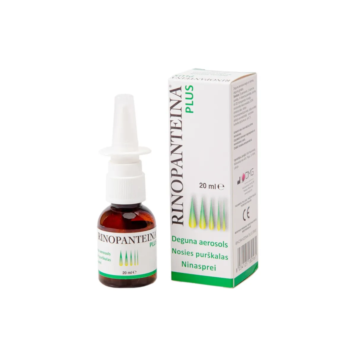 RINOPANTEINA PLUS NINASPREI 20ML - Изображение товара