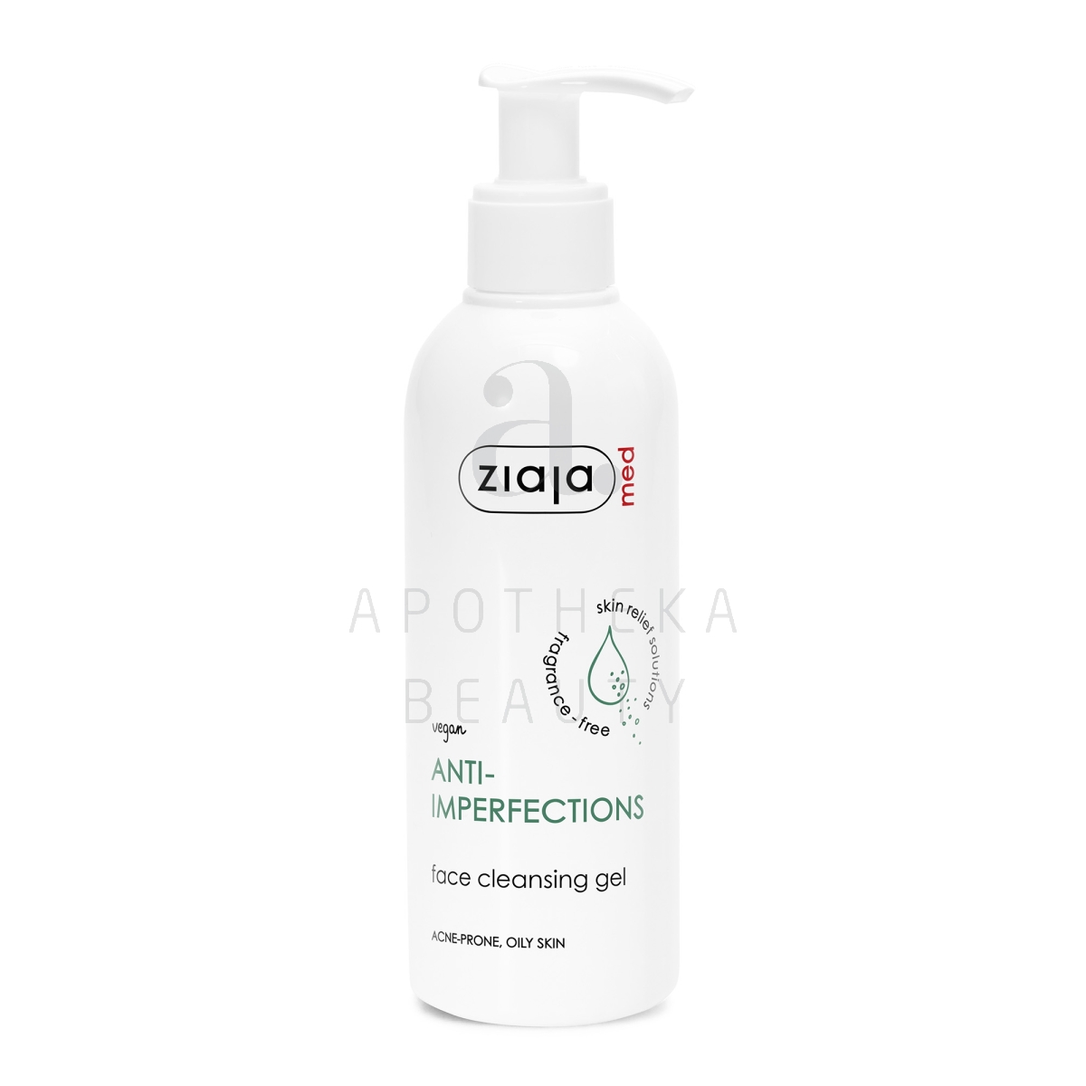 ZIAJA MED NÄOPUHASTUSGEEL PROBLEEMSELE RASUSELE NAHALE 200ML - Изображение товара