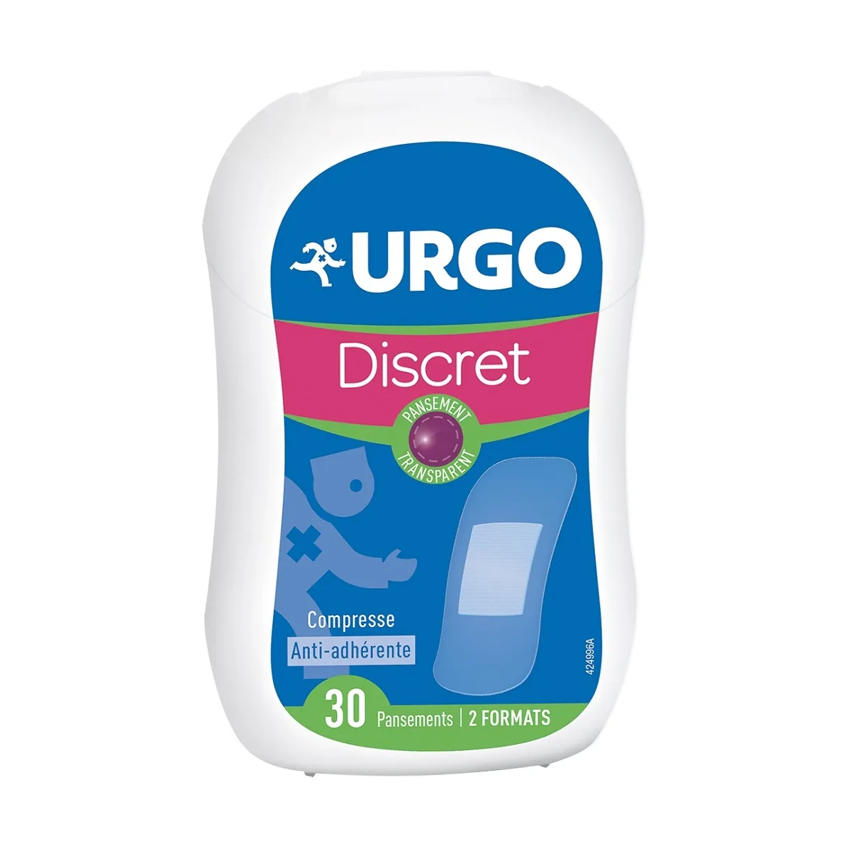 URGO PLAASTER DISCREET N30 (2 SUURUST) - Изображение товара