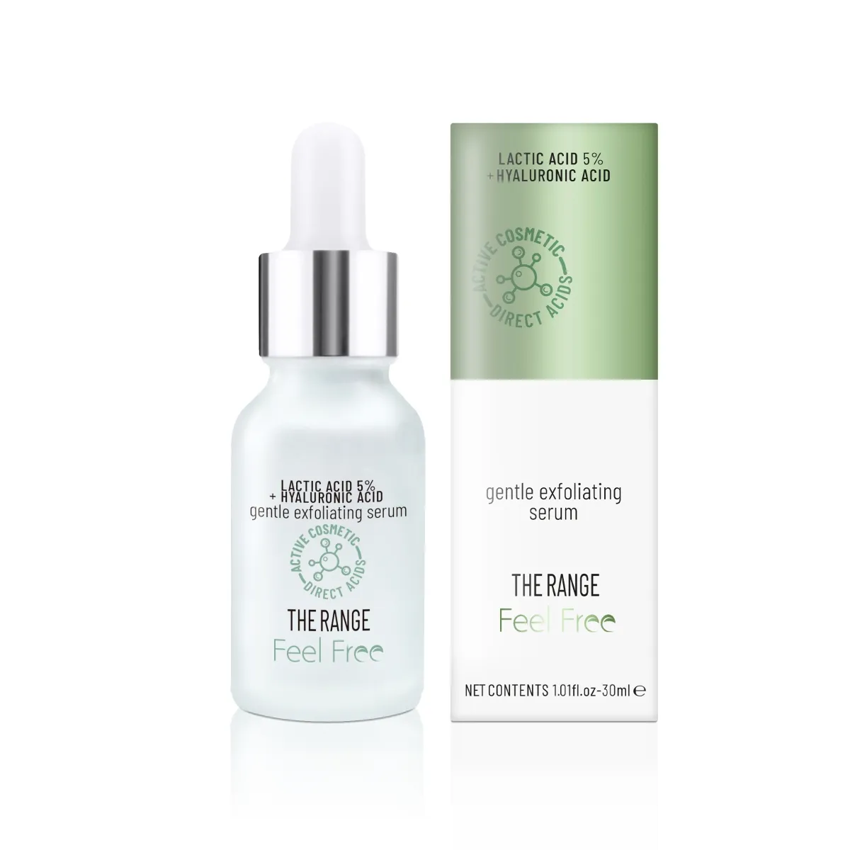 FEEL FREE THE RANGE SEERUM HÜALUROONHAPPE JA PIIMHAPPEGA KOORIV 30ML - Изображение товара