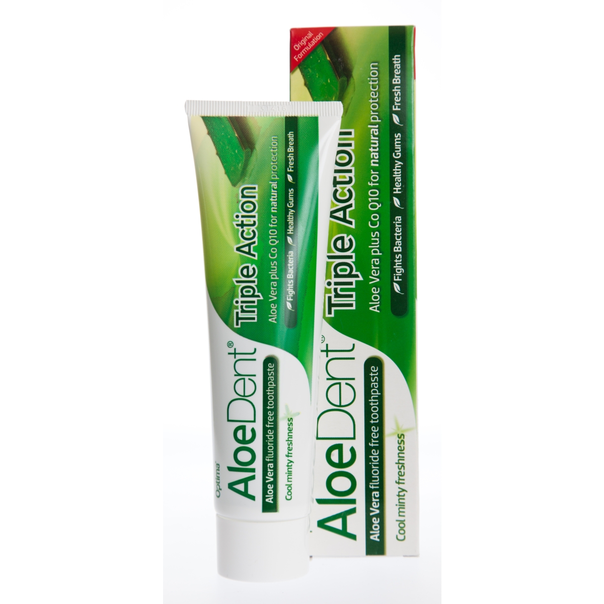 ALOE DENT HAMBAPASTA Q10 JA TEEPUUÕLI 100ML - Изображение товара