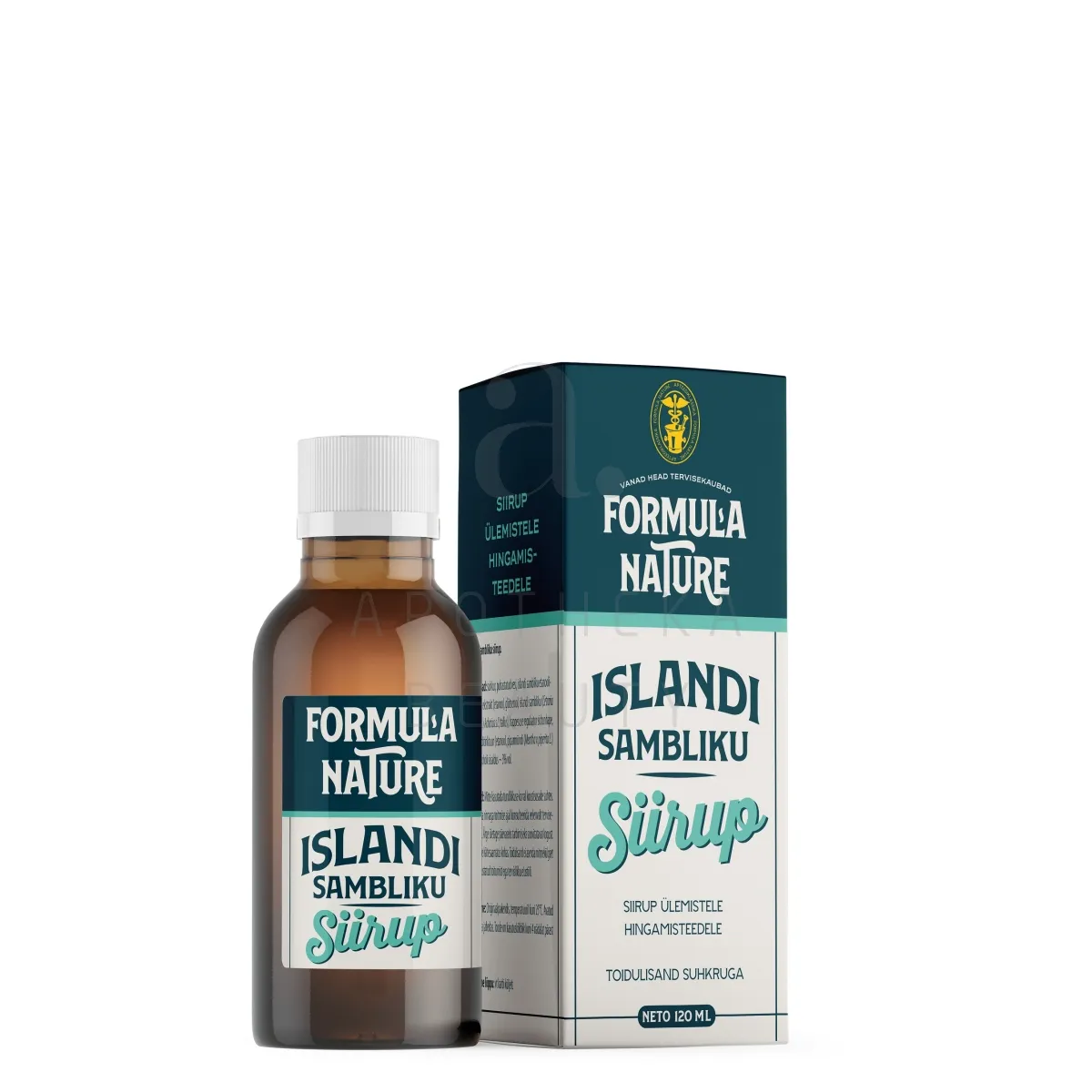 FORMULA NATURE ISLANDI SAMBLIKU SIIRUP 120ML - Изображение товара