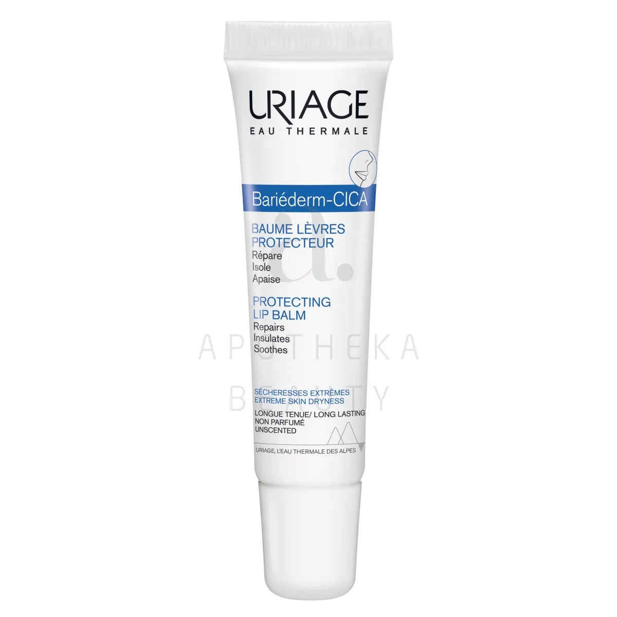 URIAGE BARIEDERM CICA HUULEPALSAM 15ML - Изображение товара