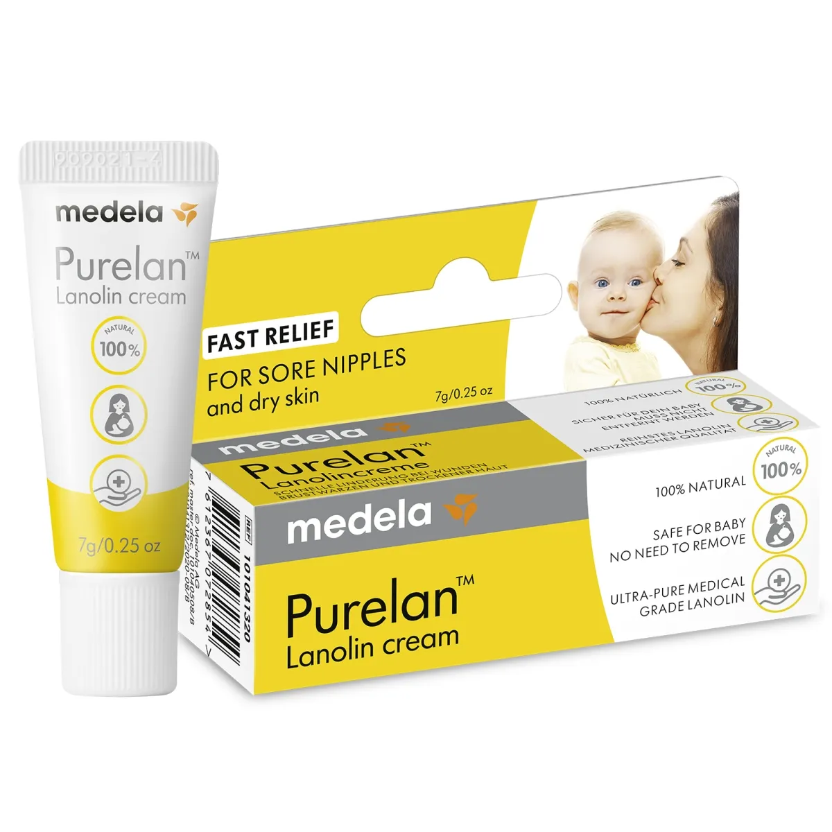 MEDELA BF PURELAN LANOLIINKREEM 7G - Изображение товара