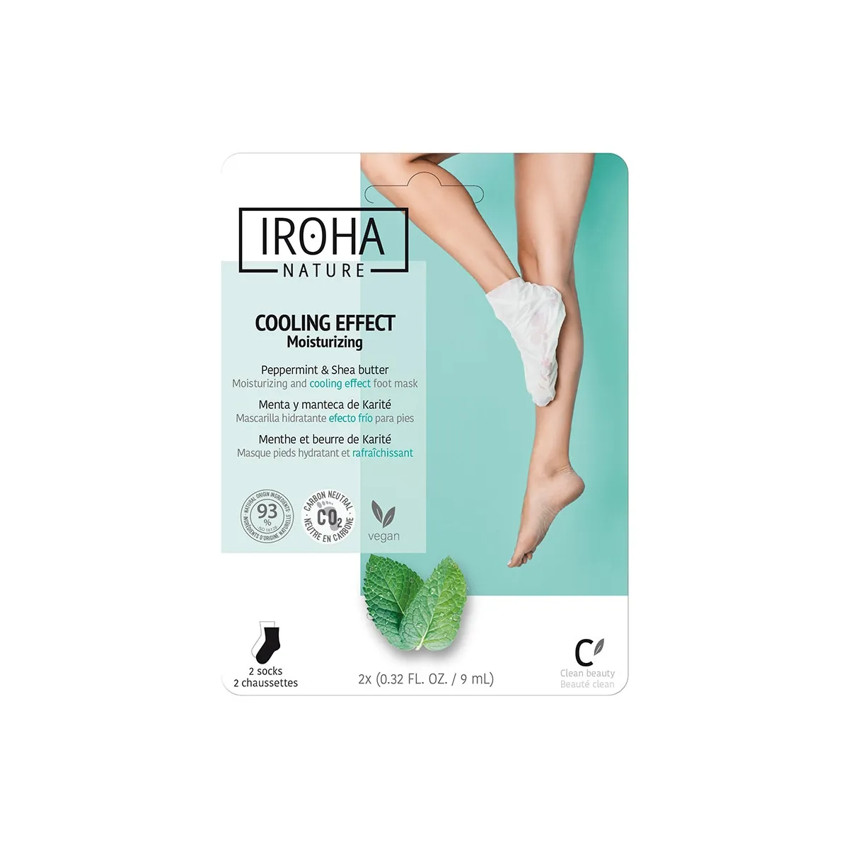 IROHA NATURE HOOLDAVAD SOKID JALGADELE PIPARMÜNDI N2 - Изображение товара