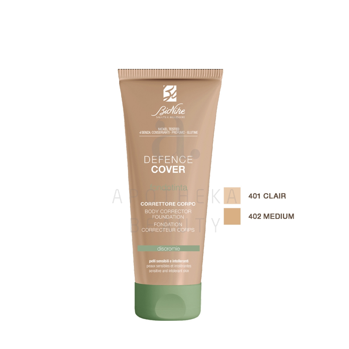 BIONIKE COLOR COVER JUMESTUSKREEM KEHALE SPF15 401 CLAIRE 75ML - Изображение товара