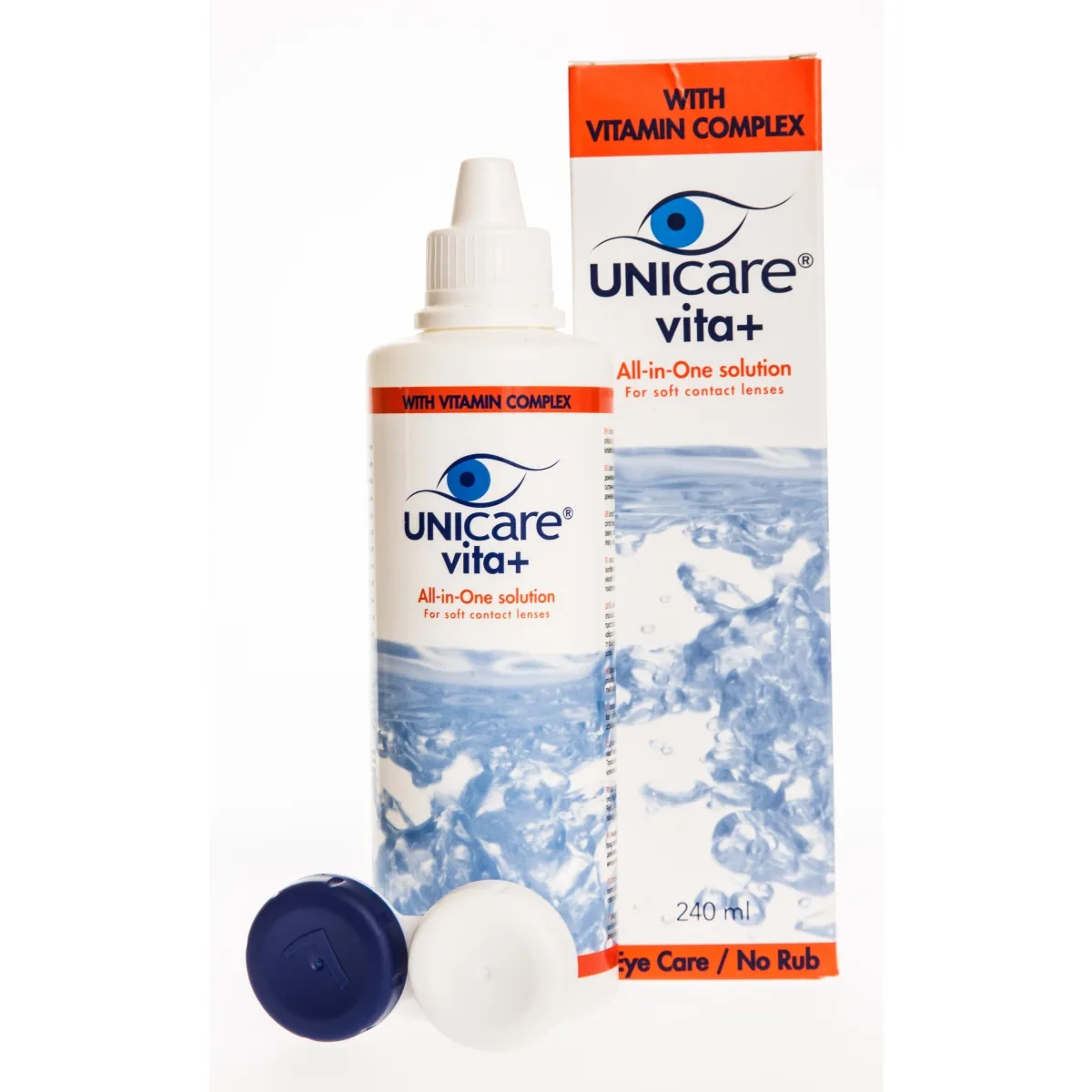 UNICARE VITA PLUS ALL IN ONE 240ML (KONTAKTLÄÄTSEDE DES. LAH - Изображение товара