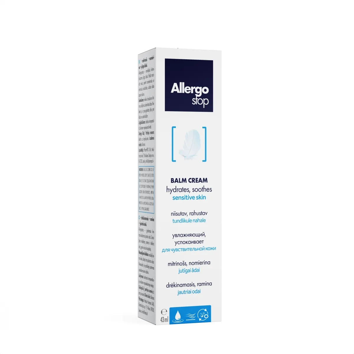 TERVISTAV KREEM PALSAM ALLERGOSTOP 43ML - Изображение товара