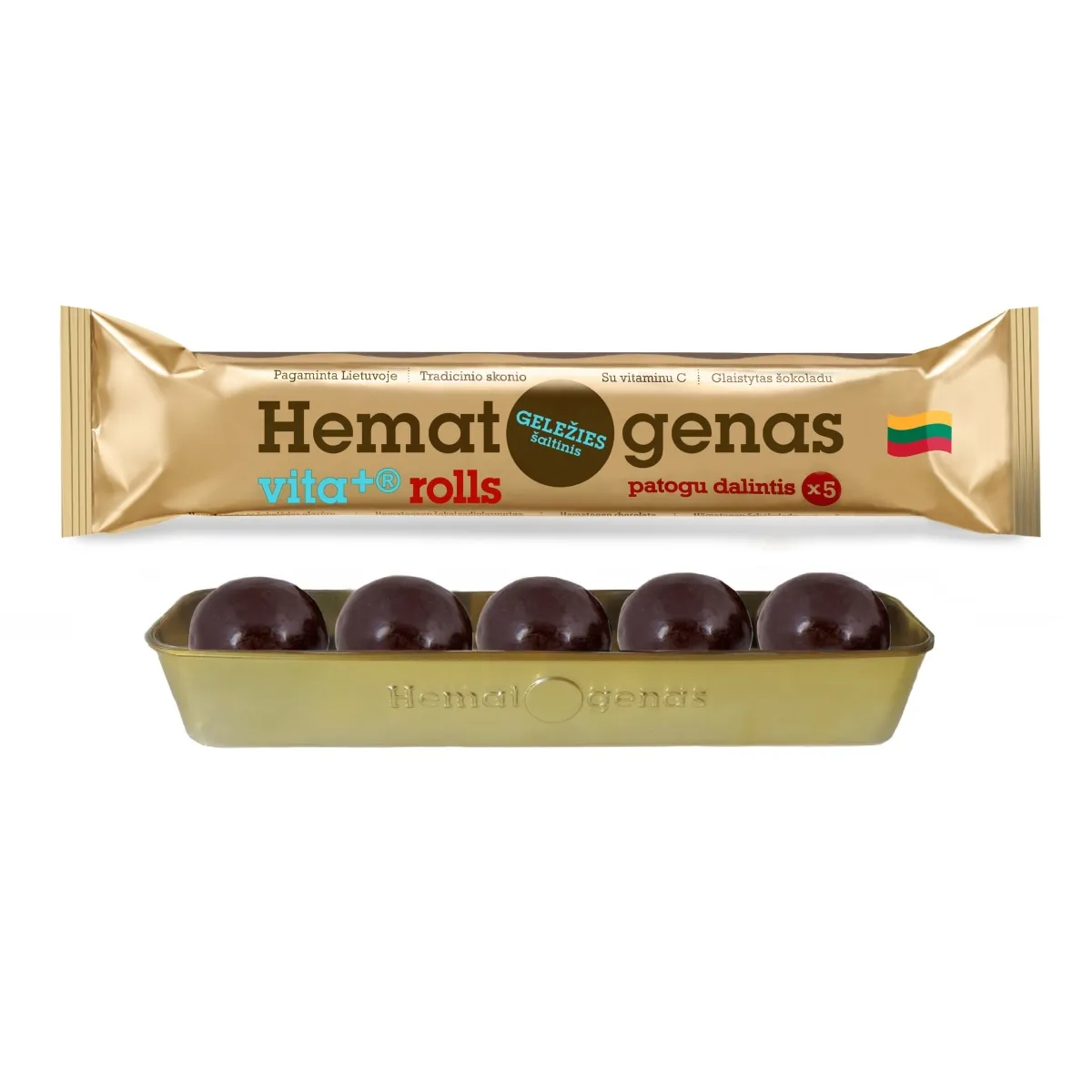 HEMATOGEEN VITA+ROLLS 65G - Изображение товара