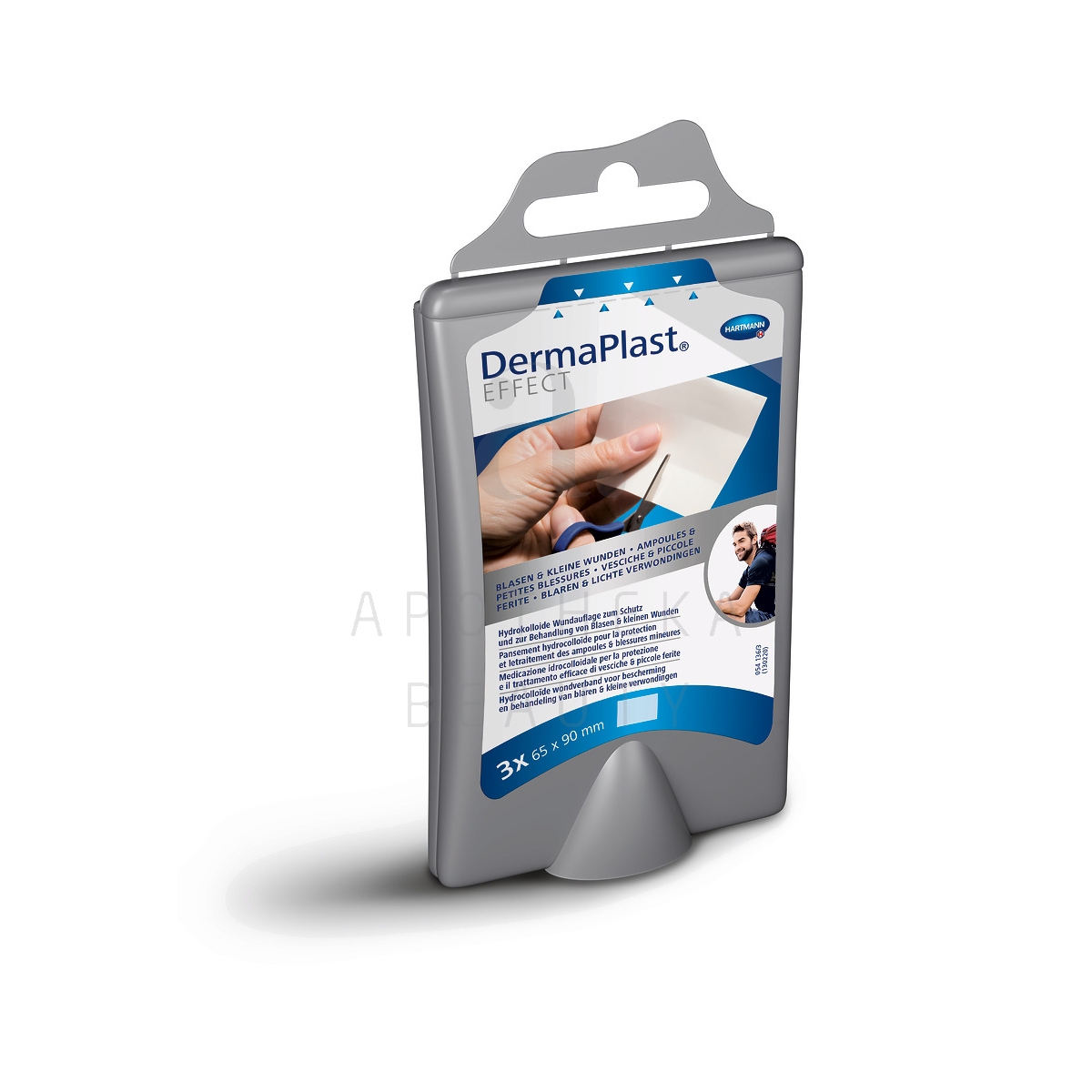 DERMAPLAST EFFECT HÜDROKOLLOIDPLAASTER LÕIGATAV 65X90MM N3 - Изображение товара