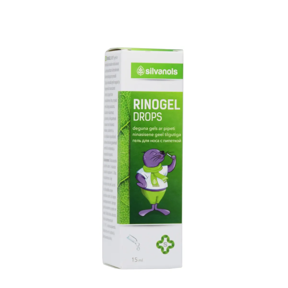 RINOGEL DROPS GEEL TILGUTIGA 15ML - Изображение товара