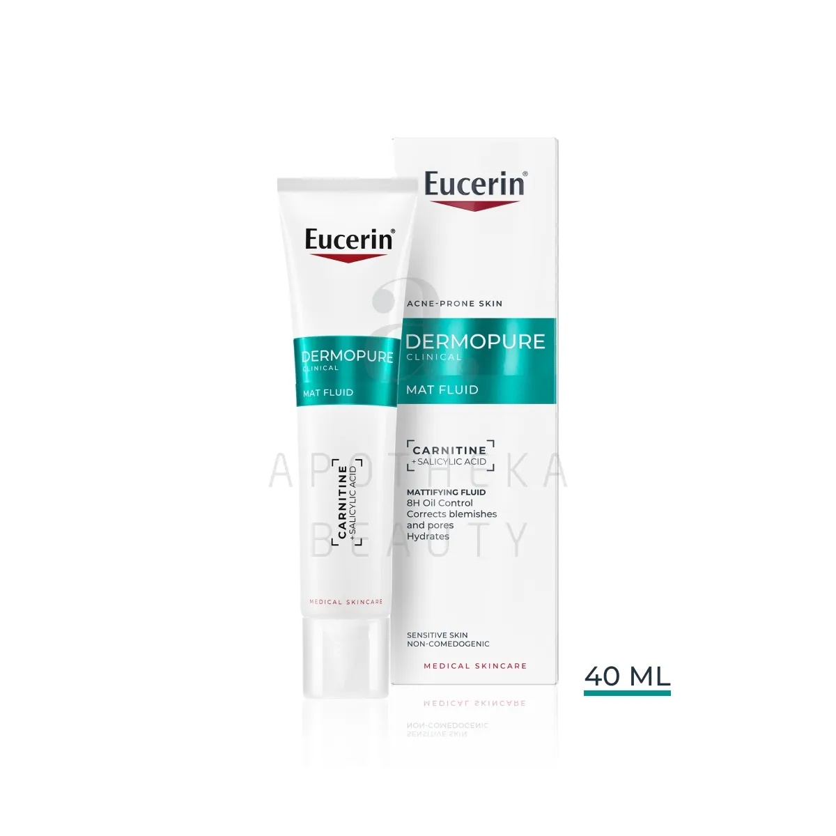 EUCERIN DERMOPURE CLINICAL EMULSIOON MATISTAV 40ML - Изображение товара