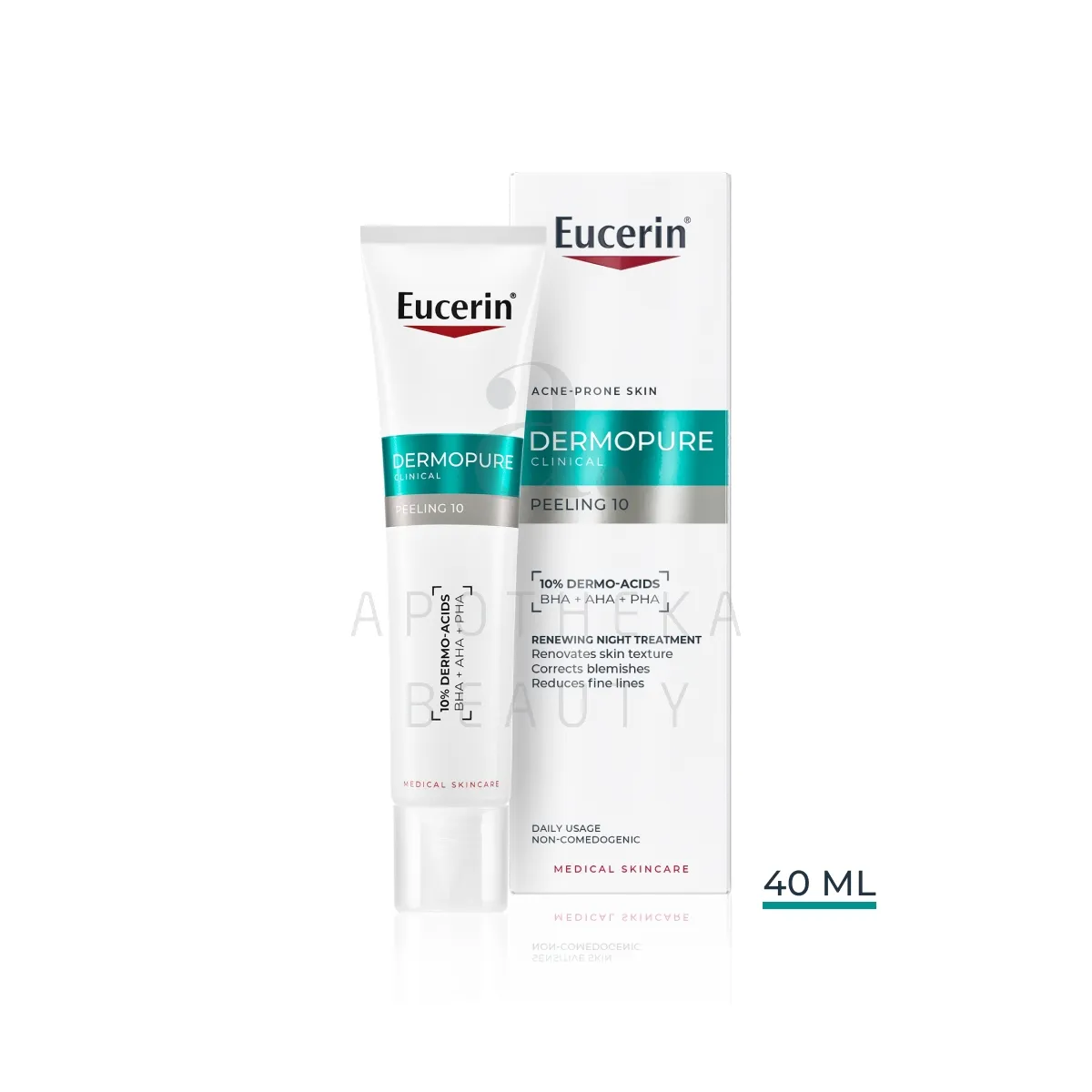 EUCERIN DERMOPURE CLINICAL ÖINE HOOLDUS NAHKA UUENDAV 40ML - Изображение товара