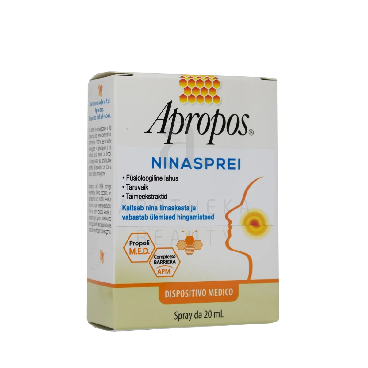APROPOS TARUVAIGU NINASPREI TAIMEEKSTRAKTIDEGA 20ML - Изображение товара