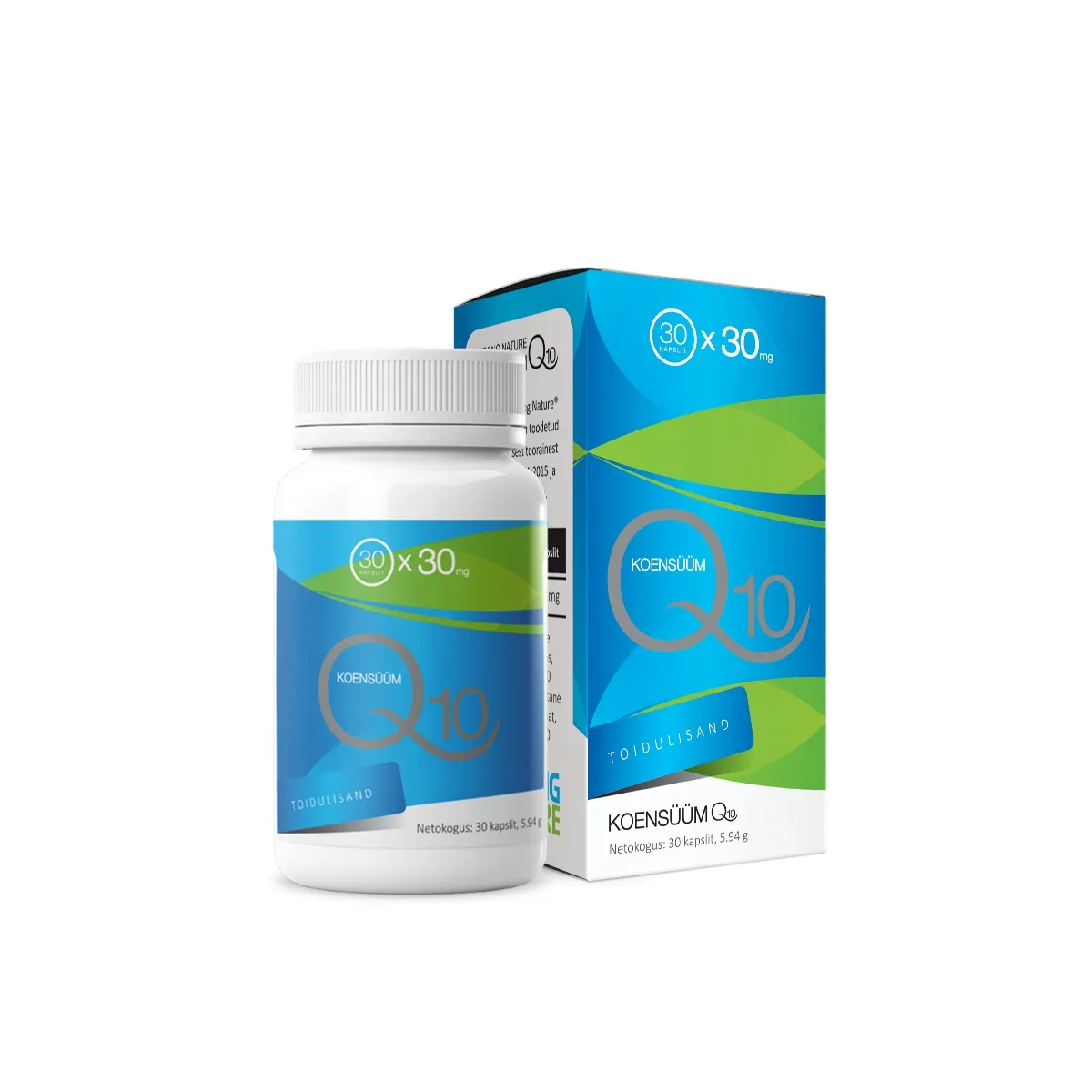 STRONG NATURE KOENSÜÜM Q10 CAPS 30MG N30 UUS - Изображение товара