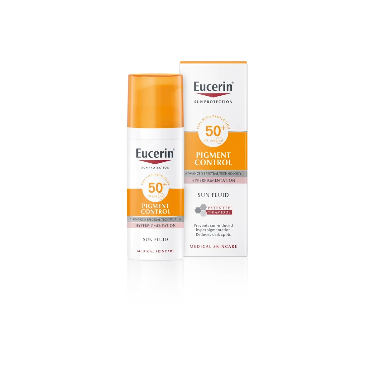 EUCERIN SUN EMULSIOON NÄOLE ANTI-PIGMENT SPF50+ 50ML - Изображение товара 1