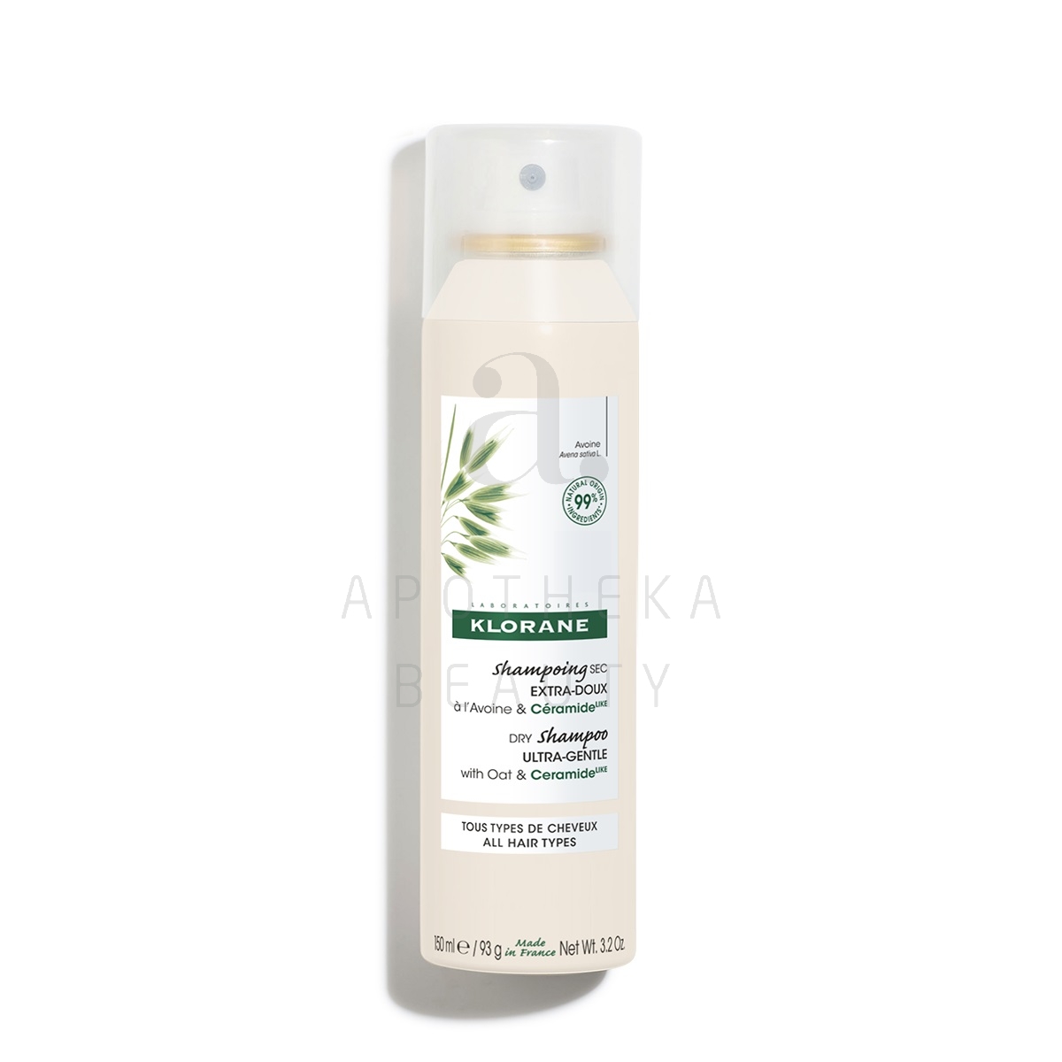 KLORANE KUIVSHAMPOON KAERAEKSTRAKTIGA 150ML - Изображение товара