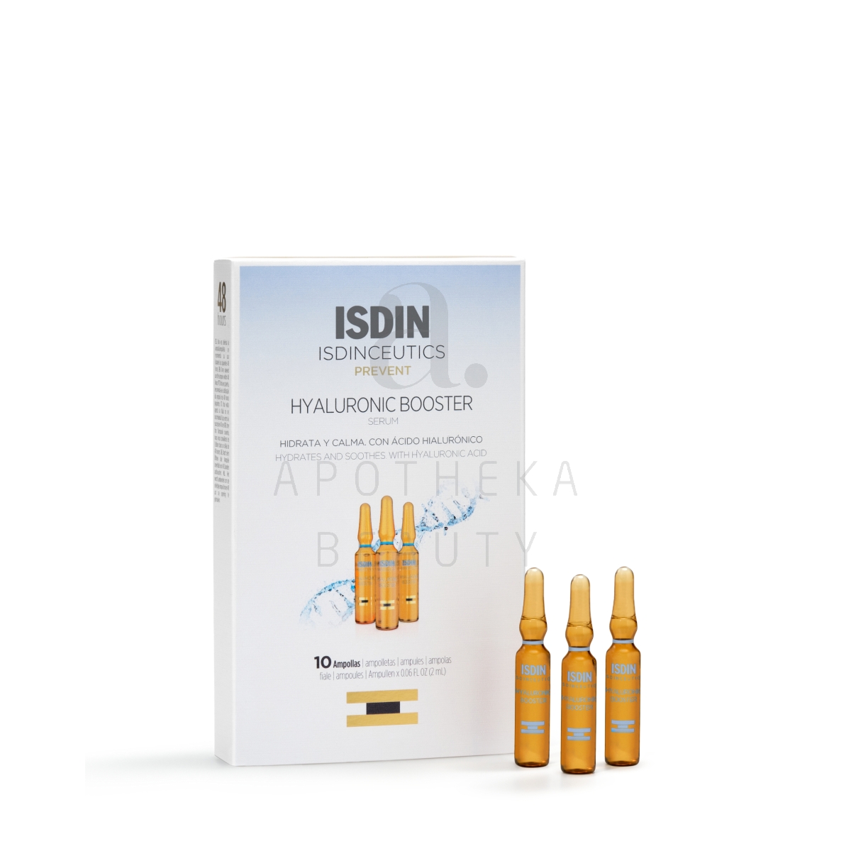 ISDIN AMPULLID HÜALUROONHAPPEGA 2ML N10 - Изображение товара 1