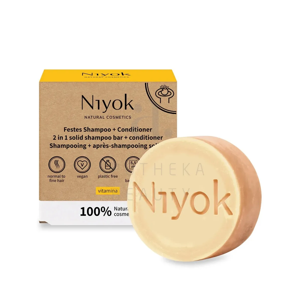 NIYOK TAHKE SHAMPOON+PALSAM VITAMINA 80G - Изображение товара