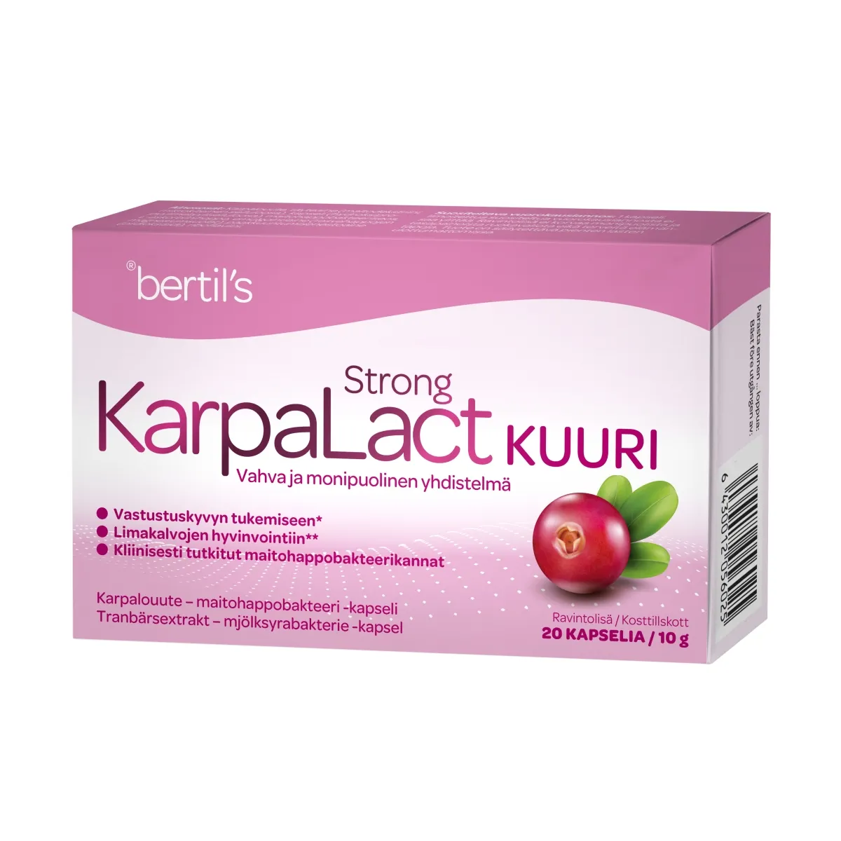BERTILS KARPALACT STRONG KAPSLID N20 - Изображение товара
