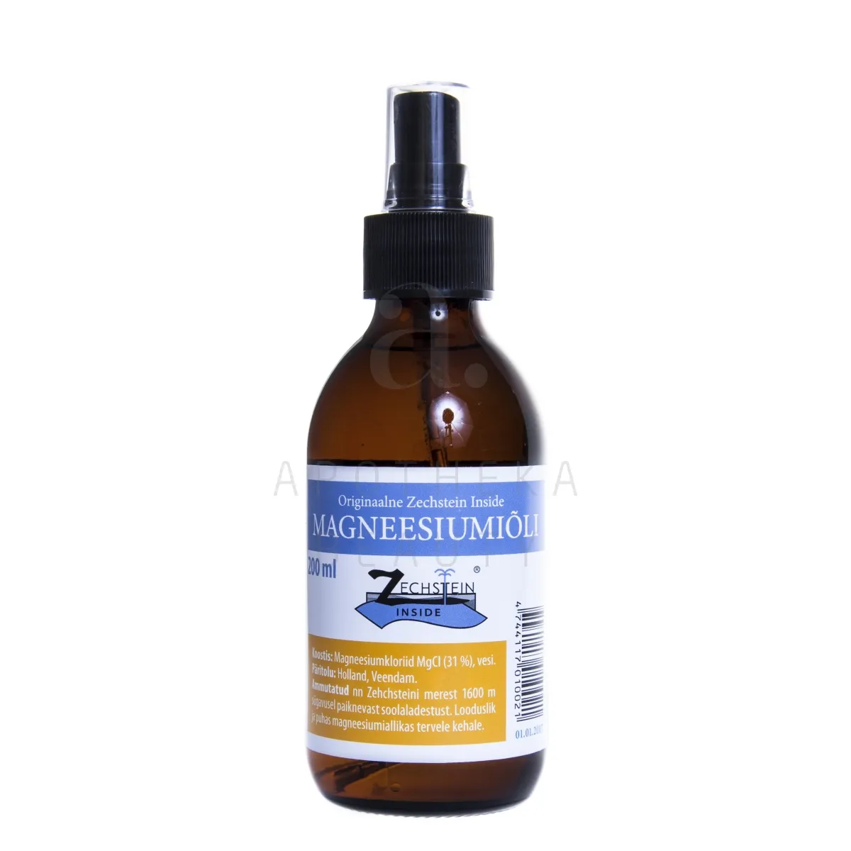 ZECHSTEIN INSIDE MAGNEESIUMIÕLI SPRAY 200ML - Изображение товара