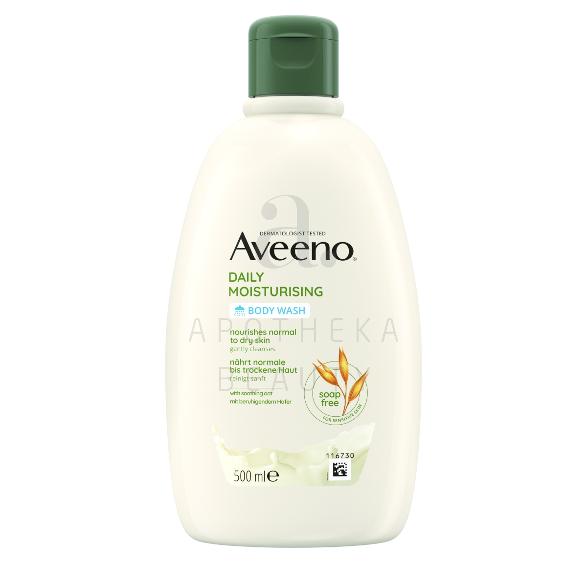 AVEENO DAILY MOISTURISING DUSHIGEEL 500ML - Изображение товара