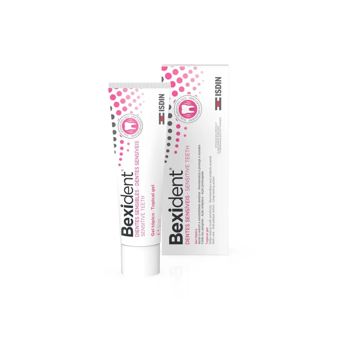 ISDIN BEXIDENT HAMBAGEEL TUNDLIKELE HAMMASTELE 50ML - Изображение товара