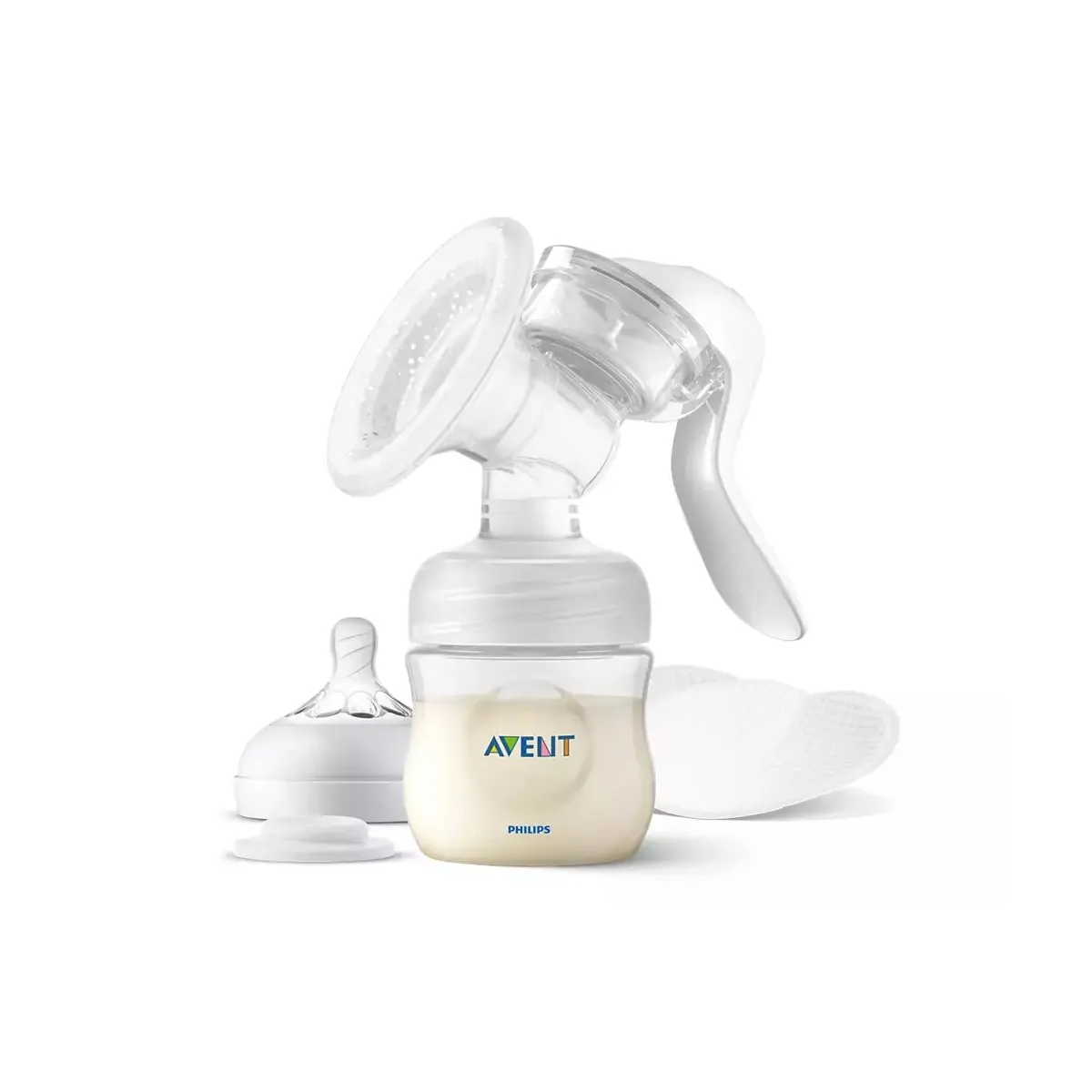 AVENT RINNAPUMP MANUAALNE+NATURAL LUTIPUDEL 125ML - Изображение товара