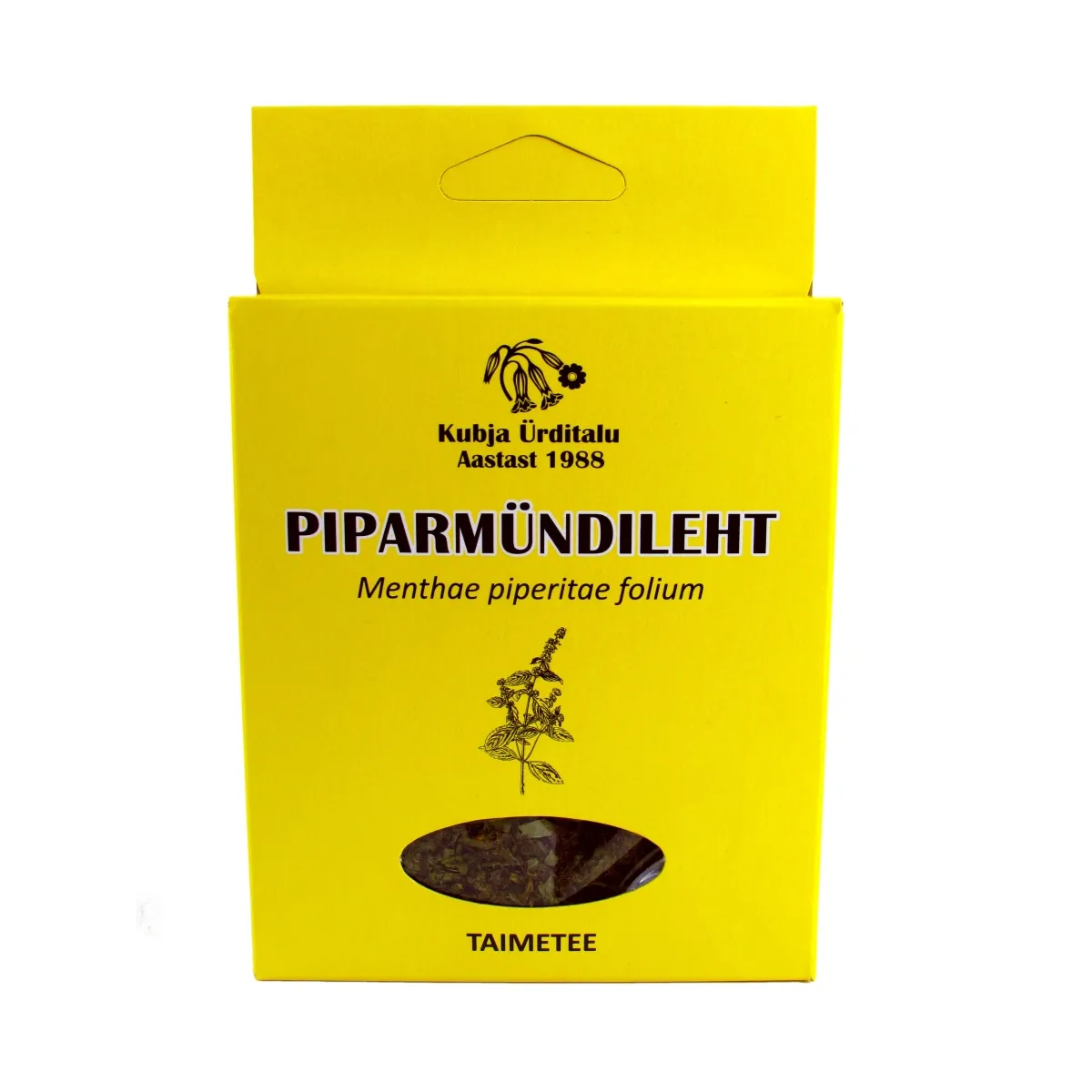 PIPARMÜNDILEHT (MENTHAE PIPERITAE FOLIA) 15G (KARP)