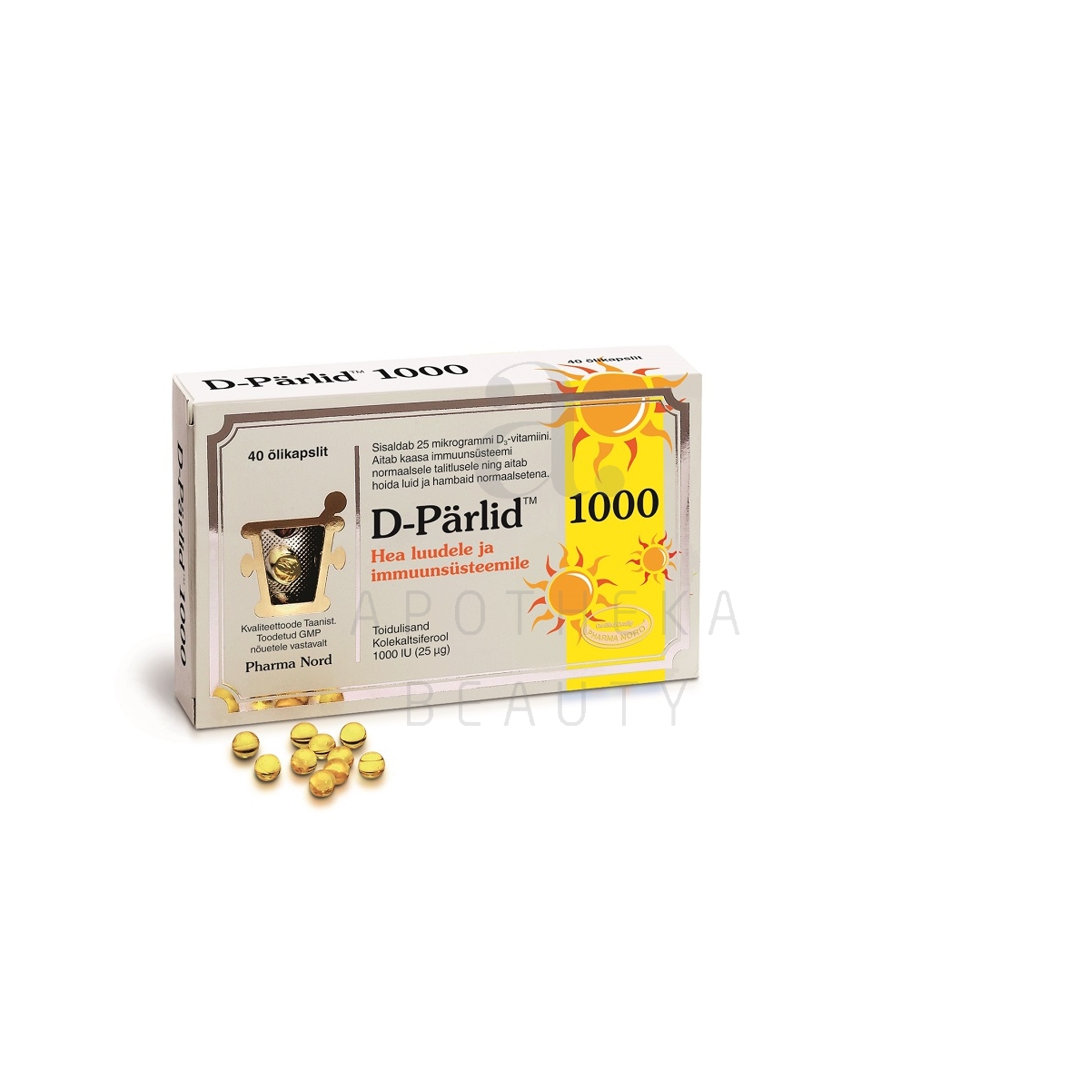 D-PÄRLID 1000 KAPSLID N40 - Изображение товара