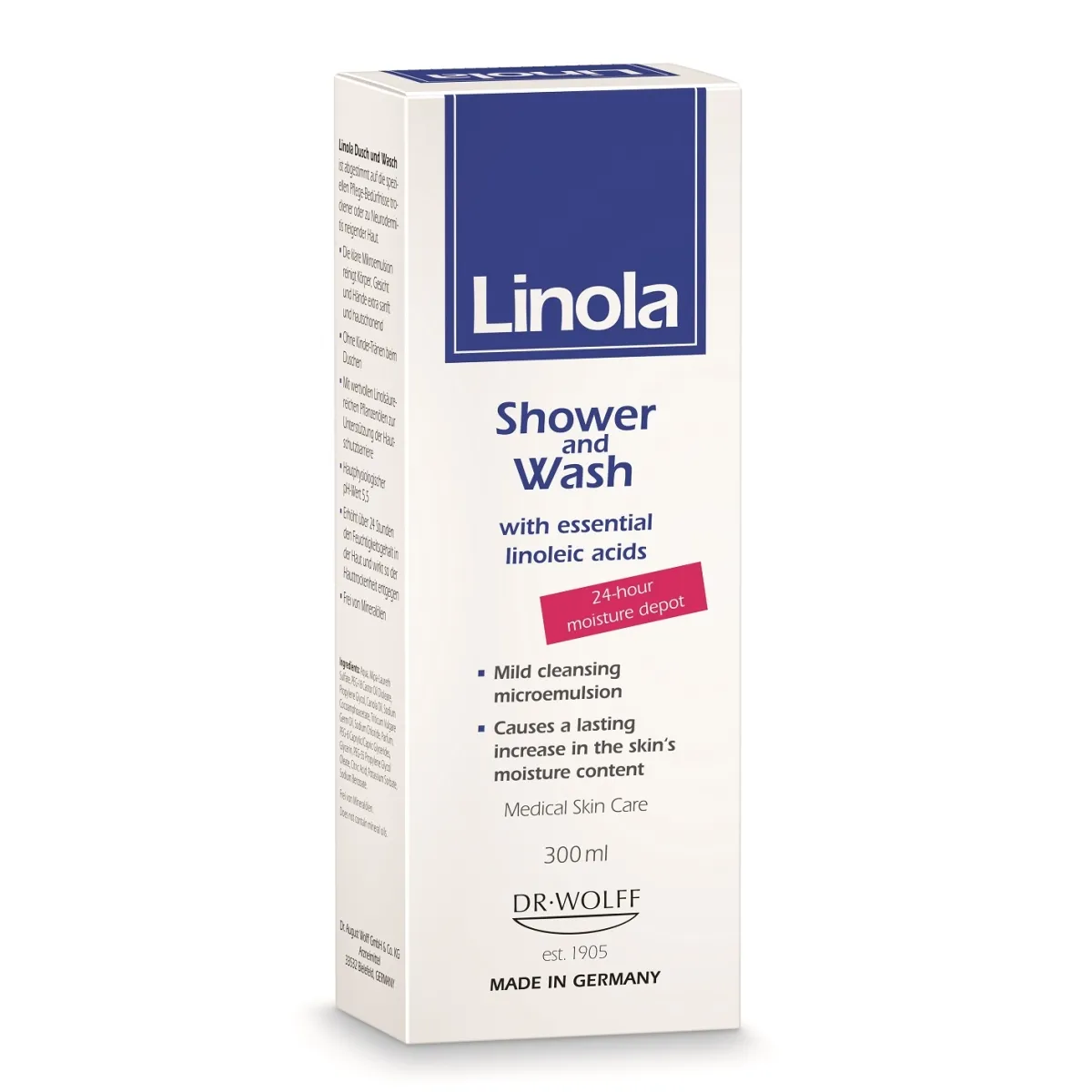 LINOLA DUSCH UND WASCH PESUGEEL 300ML - Изображение товара