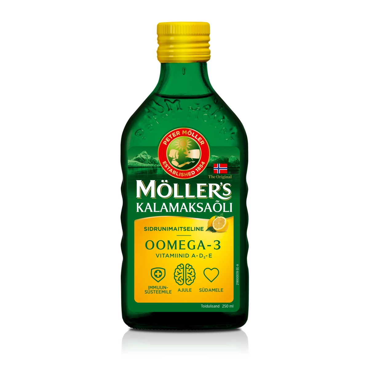 MÖLLERI KALAMAKSAÕLI (SIDRUNIMAITSELINE) 250ML - Изображение товара