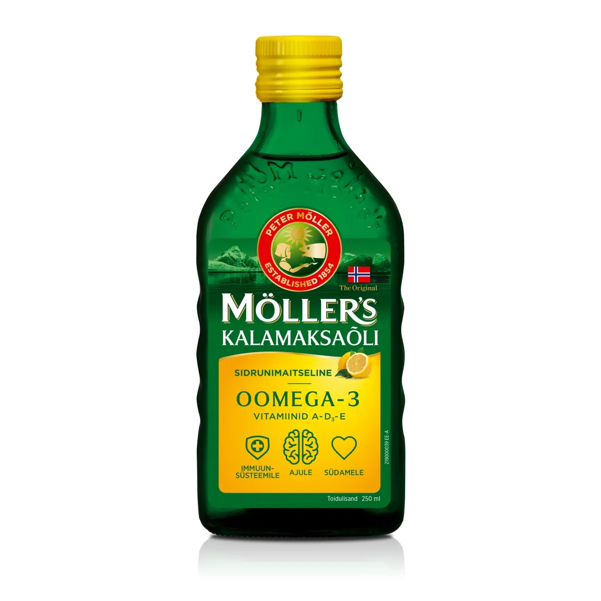 MÖLLERI KALAMAKSAÕLI (SIDRUNIMAITSELINE) 250ML - Изображение товара