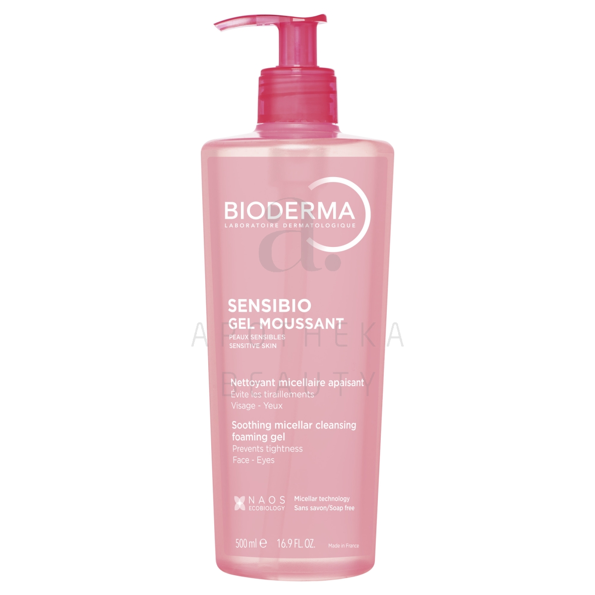 BIODERMA SENSIBIO GEEL-VAHT TUNDLIKULE NAHALE 500ML - Изображение товара