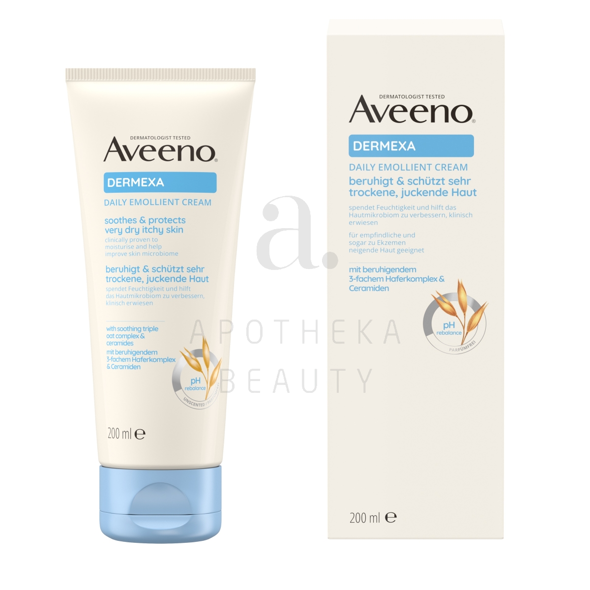 AVEENO DERMEXA KEHAKREEM 200ML - Изображение товара