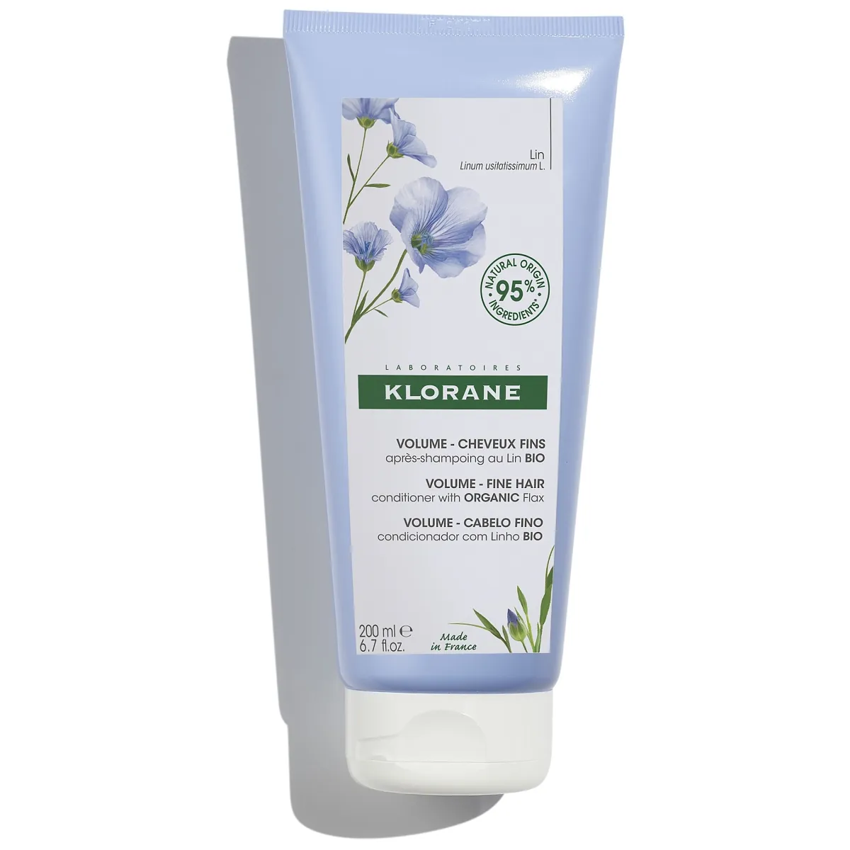 KLORANE JUUKSEPALSAM LINAEKSTRAKTIGA 200ML UUS - Изображение товара