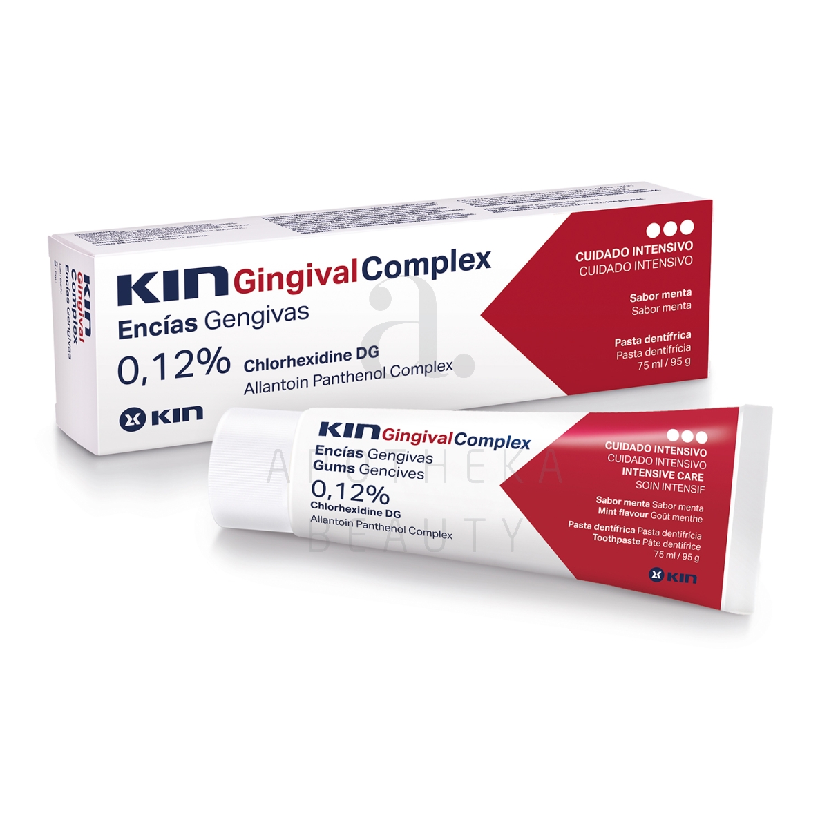 ЗУБНАЯ ПАСТА KIN GINGIVAL С 0.12% ХЛОРГЕКСИДИНОМ 75 МЛ - Изображение товара