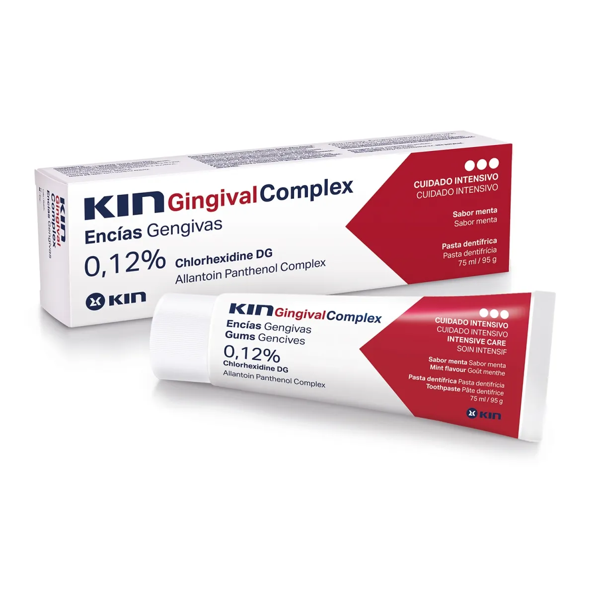 ЗУБНАЯ ПАСТА KIN GINGIVAL С 0.12% ХЛОРГЕКСИДИНОМ 75 МЛ - Изображение товара