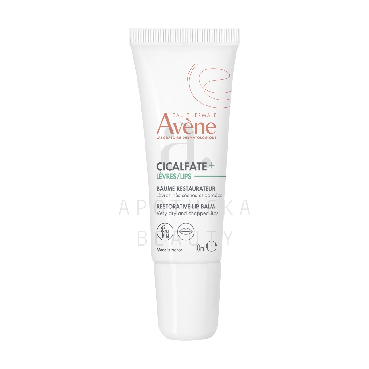 AVENE CICALFATE+ HUULEPALSAM TAASTAV 10ML - Изображение товара 1