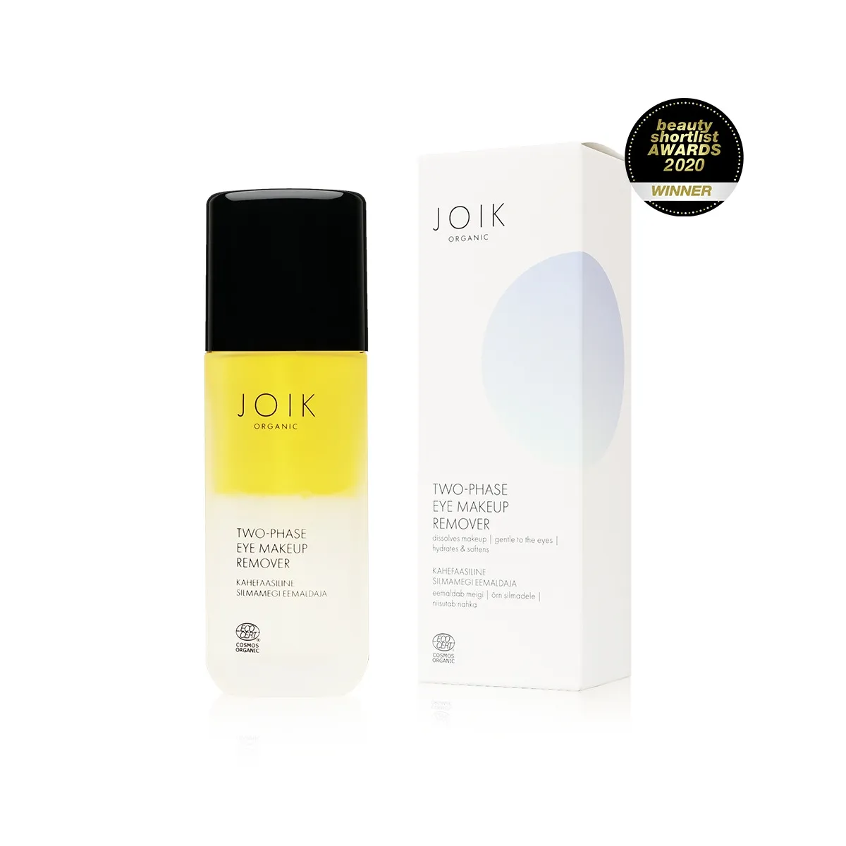 JOIK ORGANIC SILMAMEIGI EEMALDAJA KAHEFAASILINE 100ML - Изображение товара