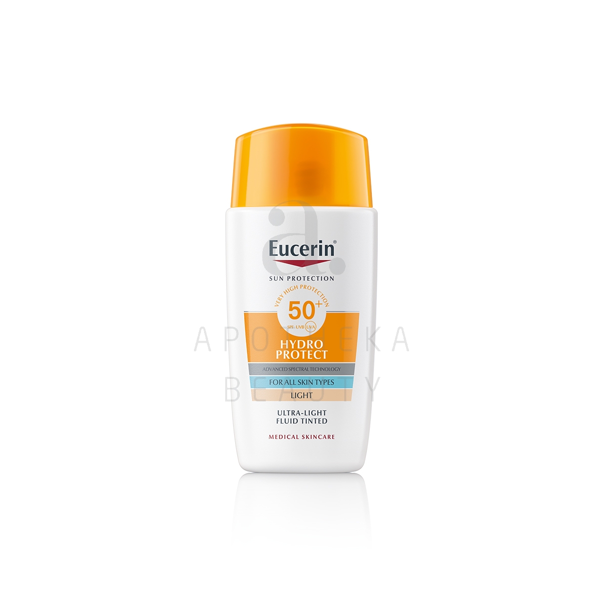 EUCERIN SUN HYDRO PROTECT EMULSIOON NÄOLE TOONITUD SPF50+ 50ML - Изображение товара