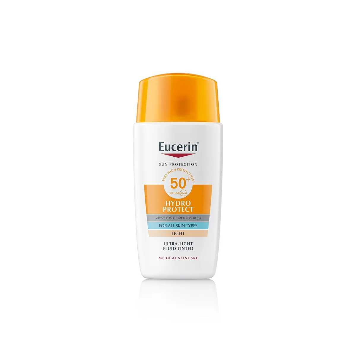 EUCERIN SUN HYDRO PROTECT EMULSIOON NÄOLE TOONITUD SPF50+ 50ML - Изображение товара