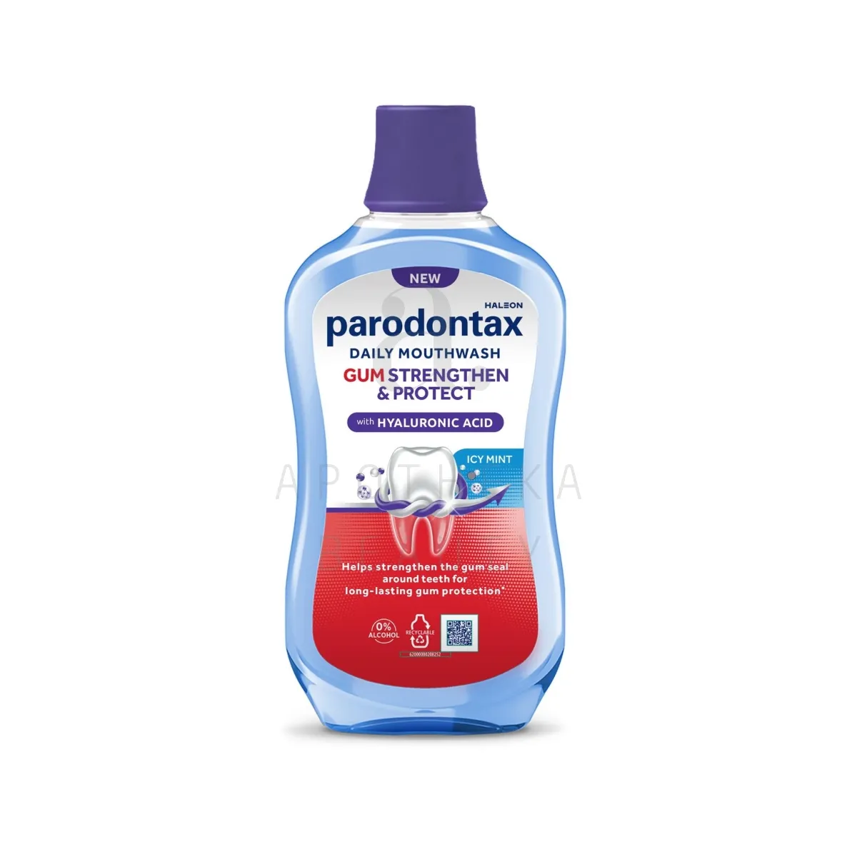 PARODONTAX SUUVESI GUM STRENGTHEN & PROTECT ICY MINT 500ML - Изображение товара