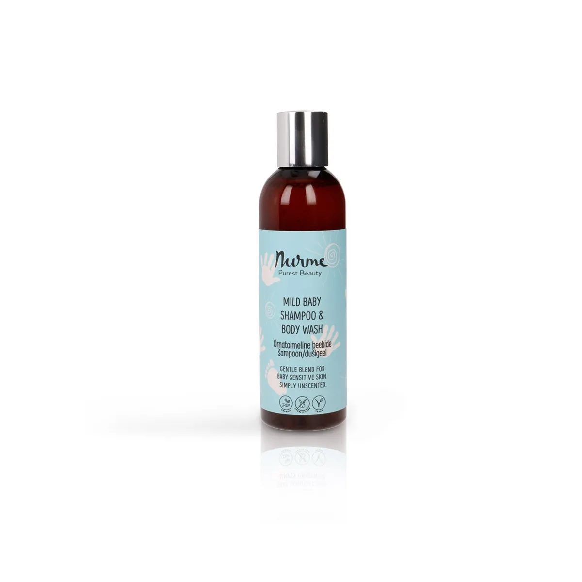 NURME SHAMPOON/DUSHIGEEL ÕRNATOIMELINE BEEBIDE 200ML - Изображение товара