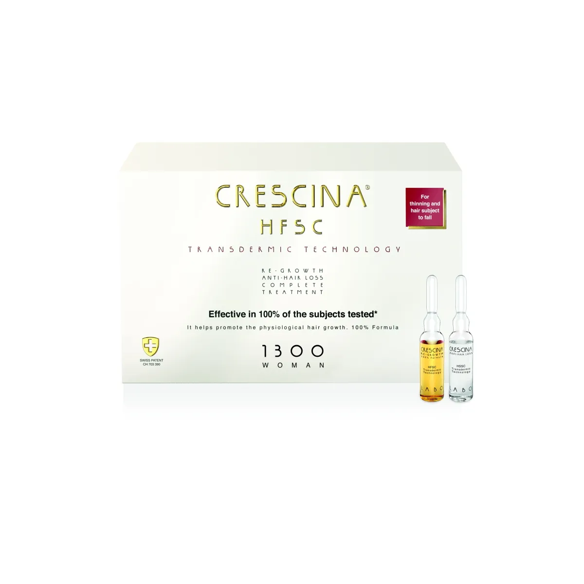 CRESCINA TRANSDERMIC AMPULLID HFSC 1300 NAISED 3,5ML N20+N20 - Изображение товара