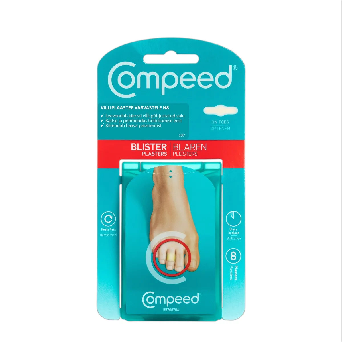 COMPEED VILLIPLAASTER VARVASTELE N8 - Изображение товара